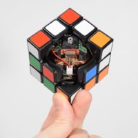 Watch As This Rubik’s Cube Floats In Mid-Air While Solving Itself