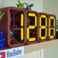 This Intricately Geared 7-segment Display Gives a Gorgeous View Of Your Subscriber Count