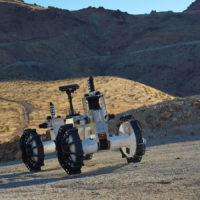 NASA’S Latest Rover Prototype Transforms To Rappel Down Steep Cliff Faces