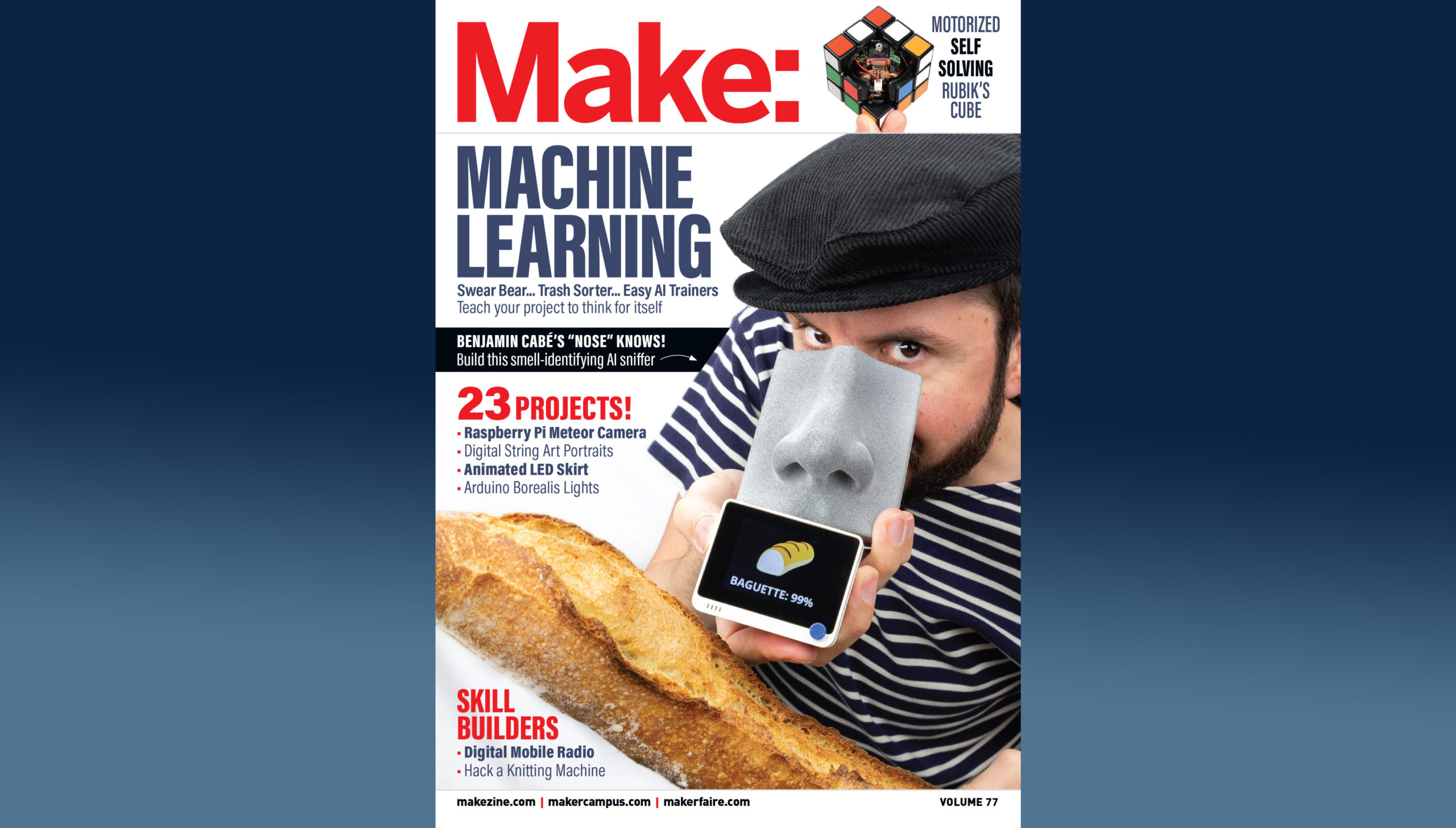 Announcing… Make: Vol. 77 — Machine Learning (and More!)