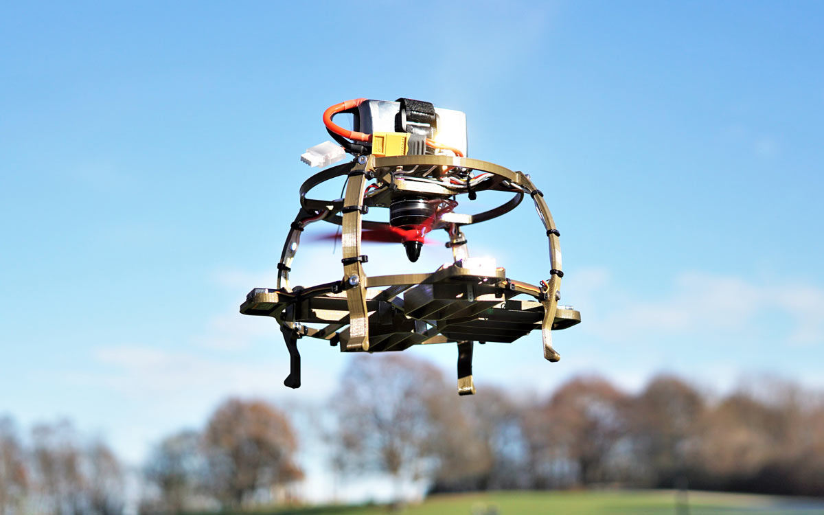 Single Rotor “Ball” Drone Mk II