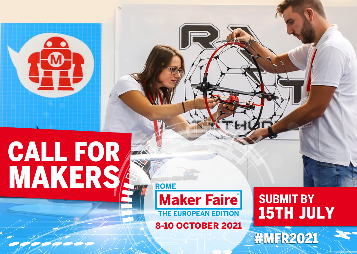 Amaze the World at Maker Faire Rome 2021