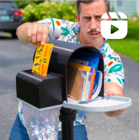 Unnecessary Invention: Junk Mail Shredder (And a Surprise Make: Cameo)