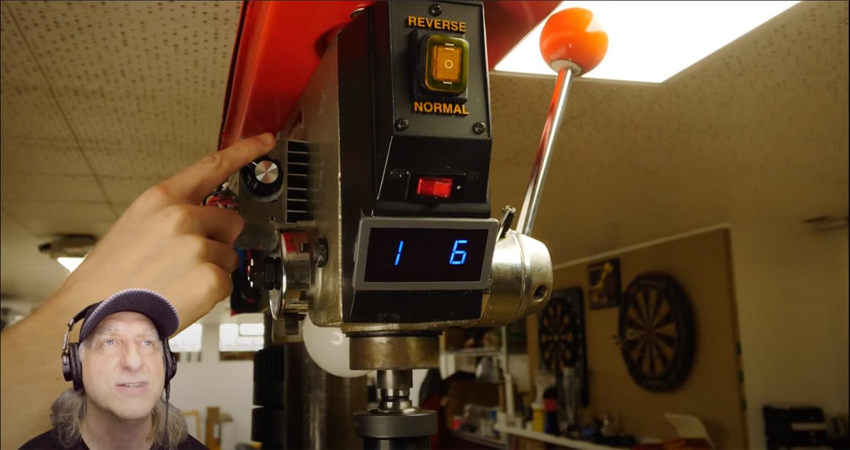 Use A Treadmill Motor To Seriously Upgrade Your Drill Press