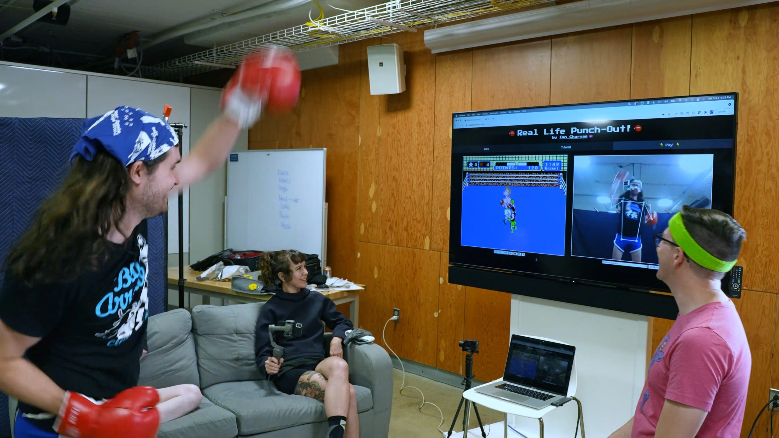 Hacking Nintendo Punch-Out To Control It With Actual Punches