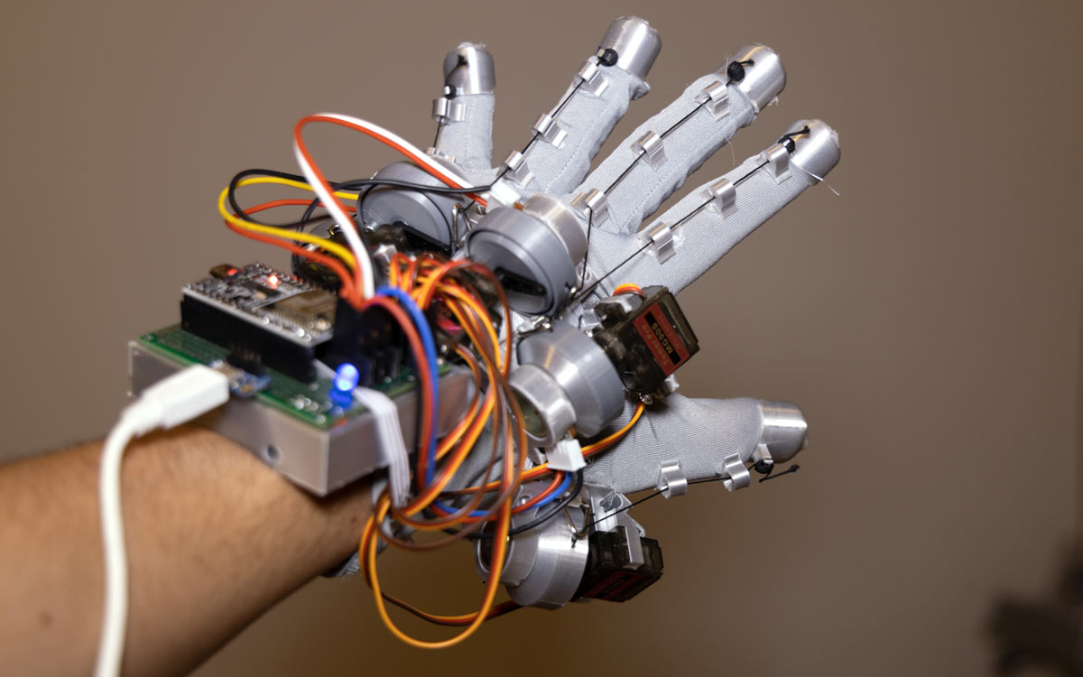 Build Budget DIY VR Haptic Gloves