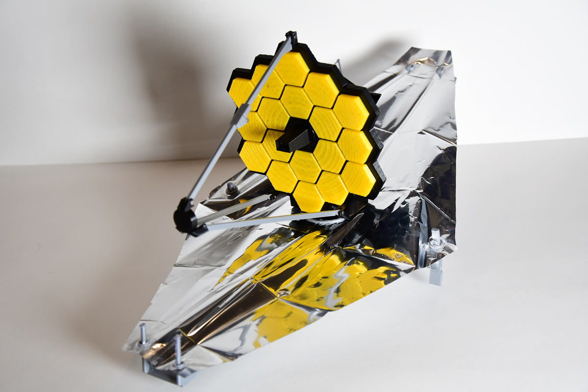 Deep Space Transformer: How I Designed the 3D-Printed James Webb Space Telescope