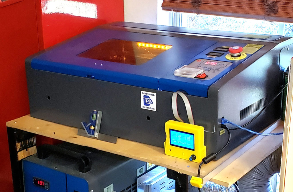 Drop-in Controller For  K40 Laser Engraver Gets Results