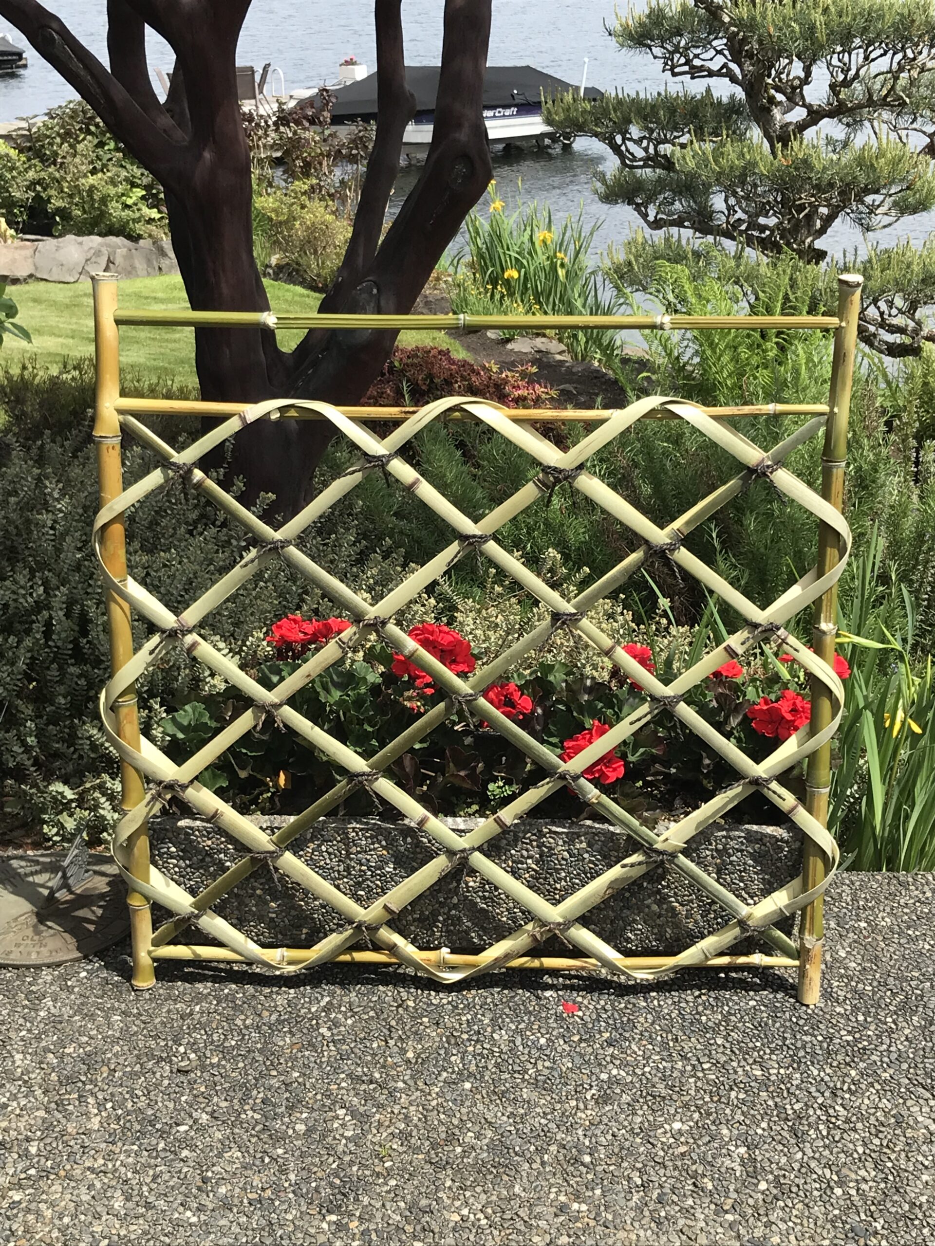 Build a Bamboo Garden Gate