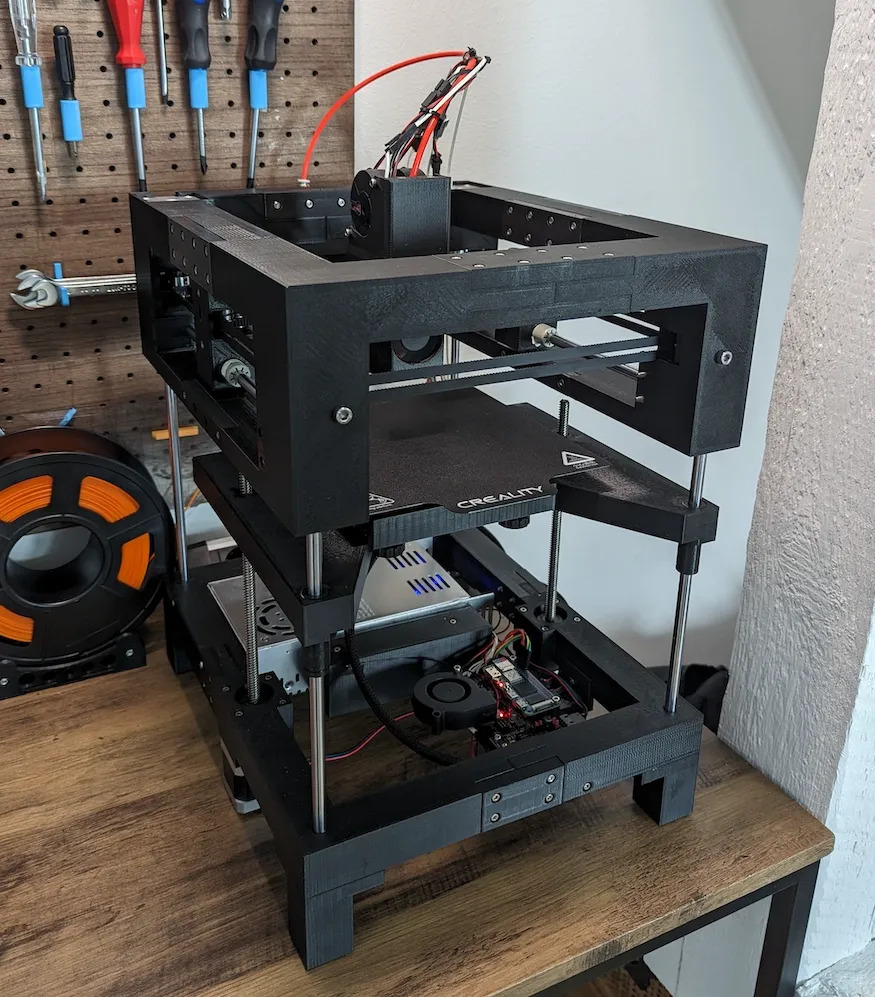 This Super Fast 3D Printer Has A 3D Printed Frame