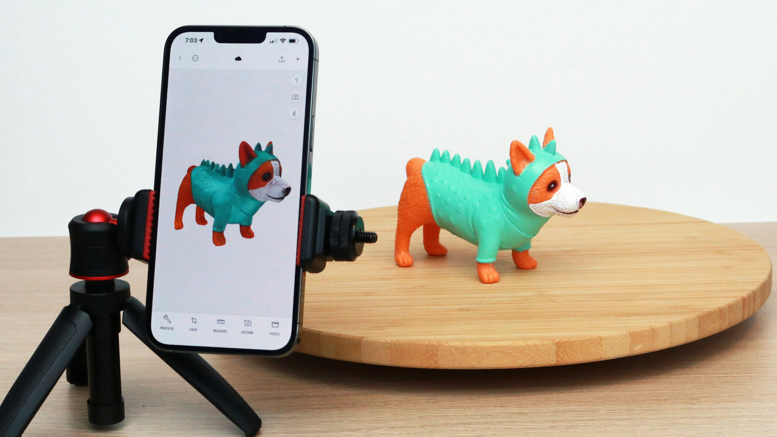 Easy 3D scanning with a phone