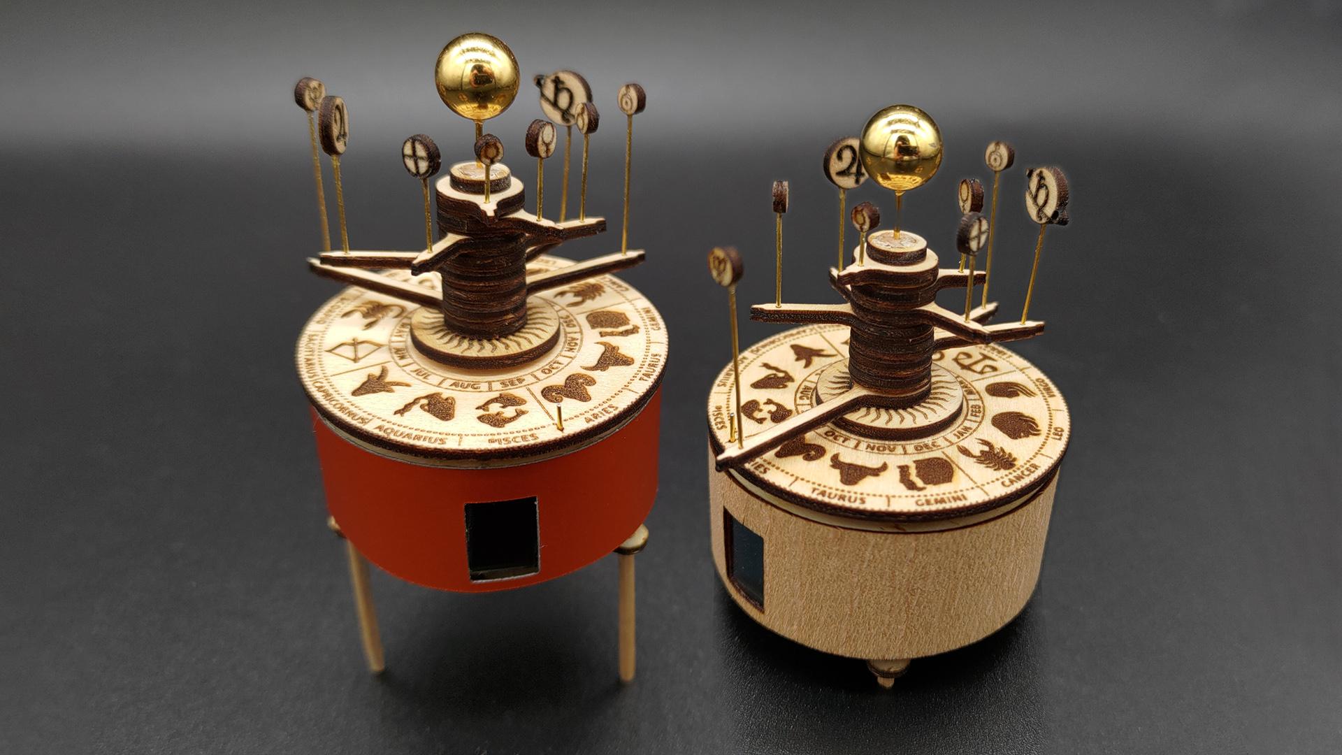 This Tiny Orrery Fits In Your Hand And Has A Web Interface