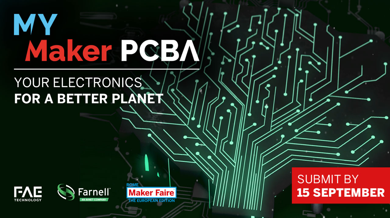 MY Maker PCBA: Your Electronics For A Better Planet Contest at Maker Faire Rome 2023