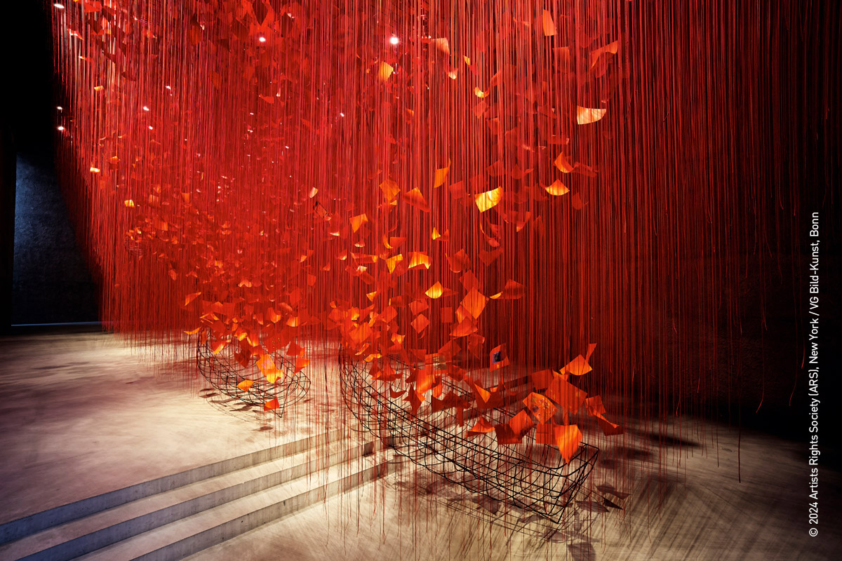 Chiharu Shiota’s String Art Installations Highlight the Ties That Bind Us