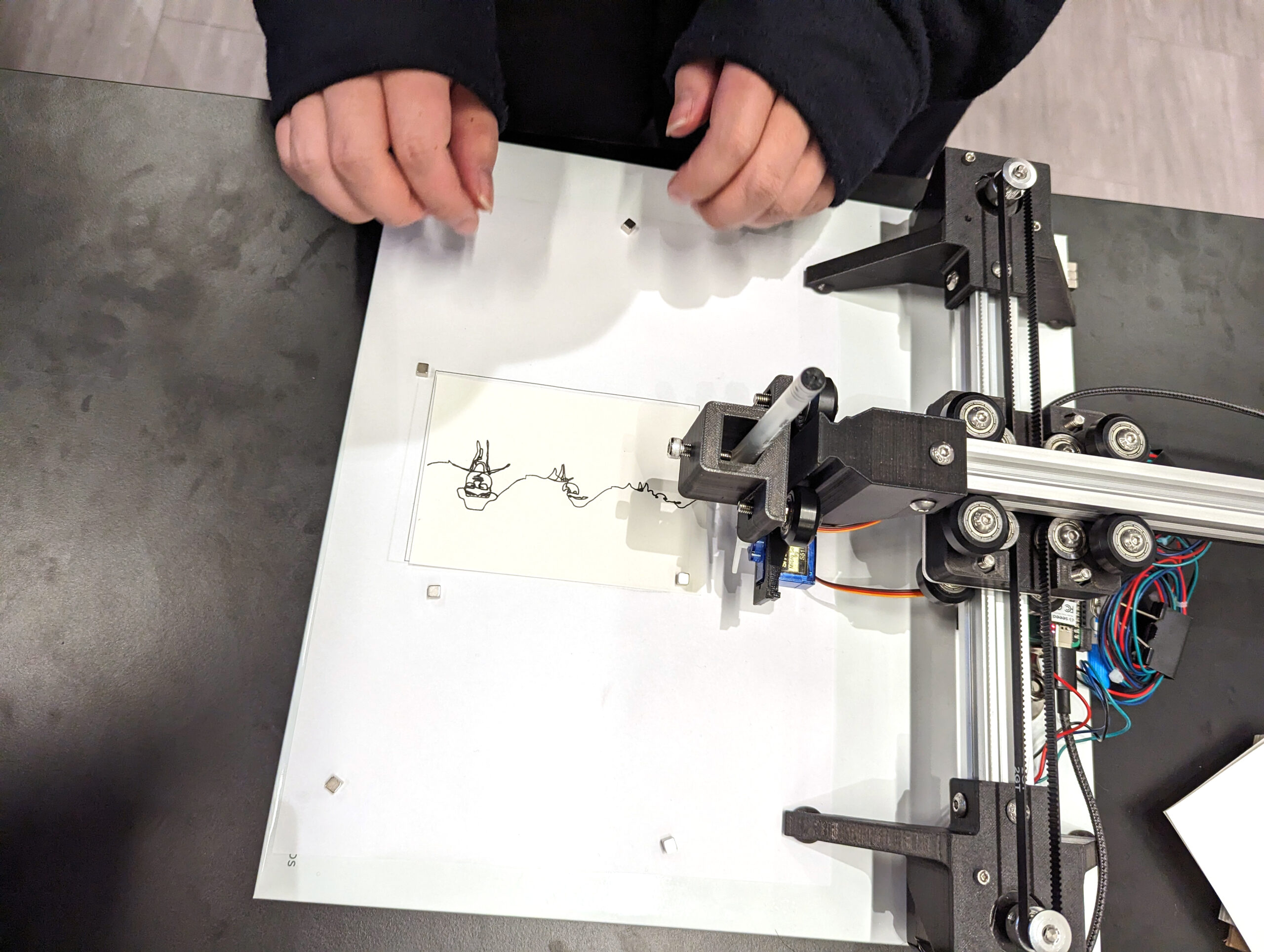 Blot brings digital art into the physical world.