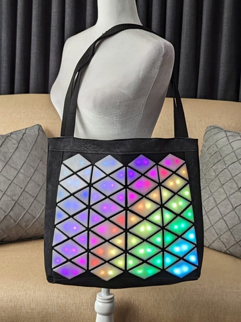 Bag to the Future: Sew a Trendy Messenger Bag With Light-Up LED ...