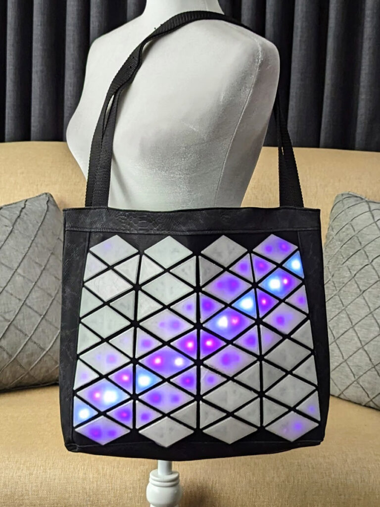 Bag to the Future: Sew a Trendy Messenger Bag With Light-Up LED ...