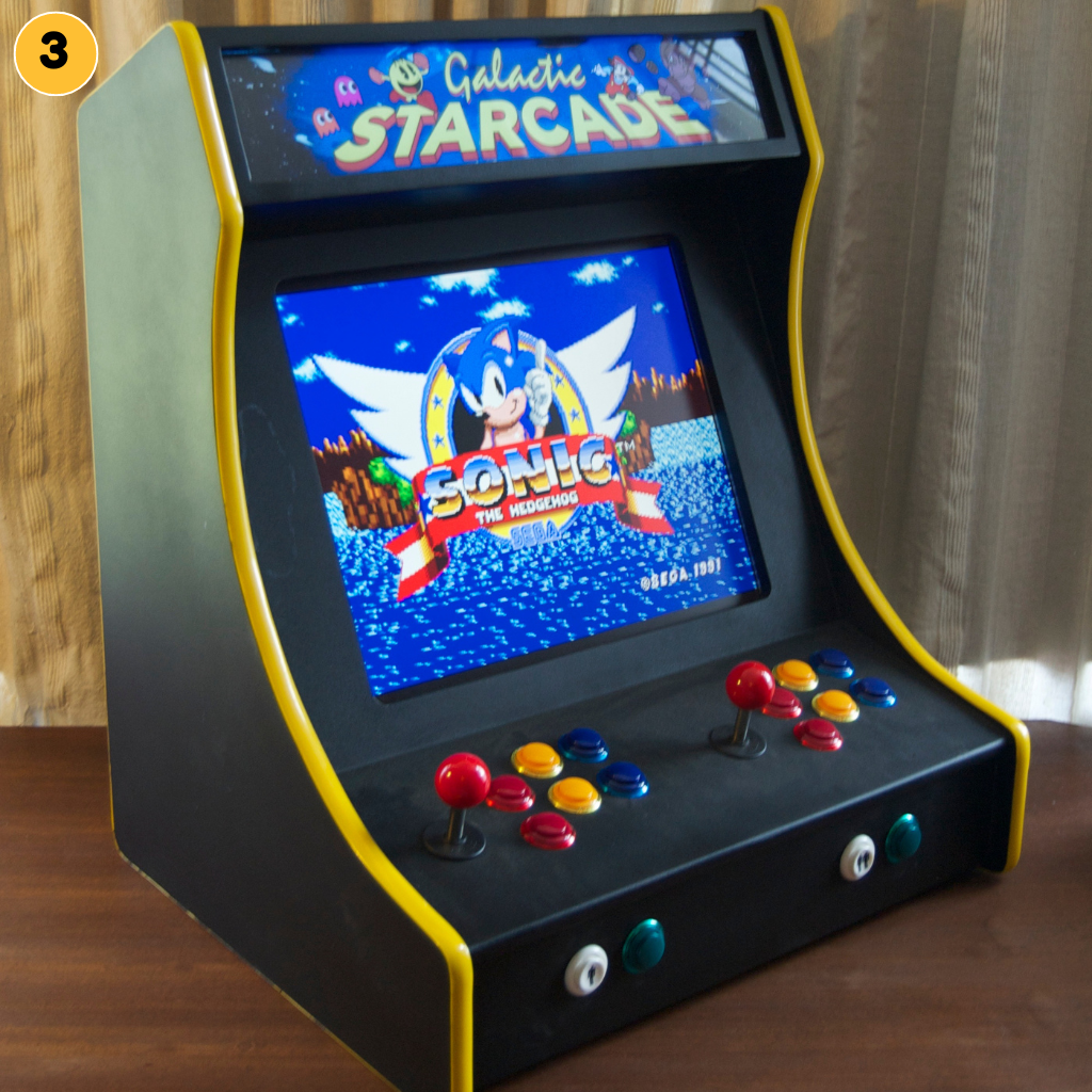 Make: Magazine Vol. 89 DIY Retro Arcade - 2-Player Bartop Arcade Machine by Tom Rolfe