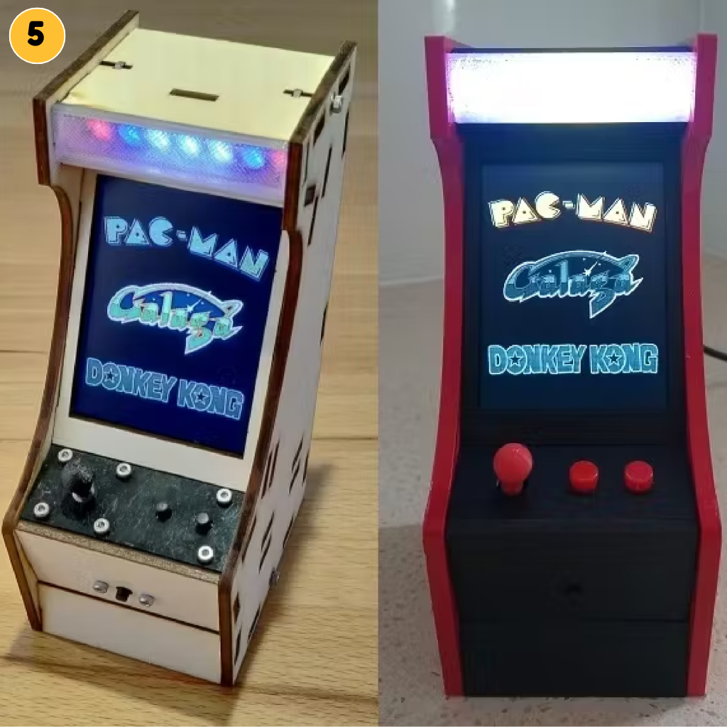Make: Magazine Vol. 89 DIY Retro Arcade - Galagino by Till Harbaum