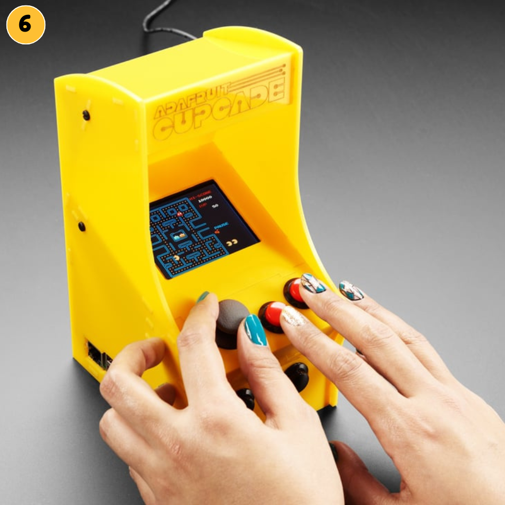 Make: Magazine Vol. 89 DIY Retro Arcade - Cupcade Rev 3 by Adafruit
