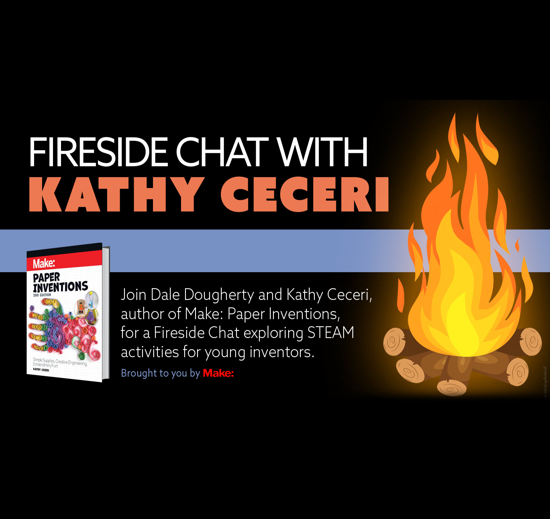 Join Us Our Fireside Chat With Paper Inventions Author Kathy Ceceri!