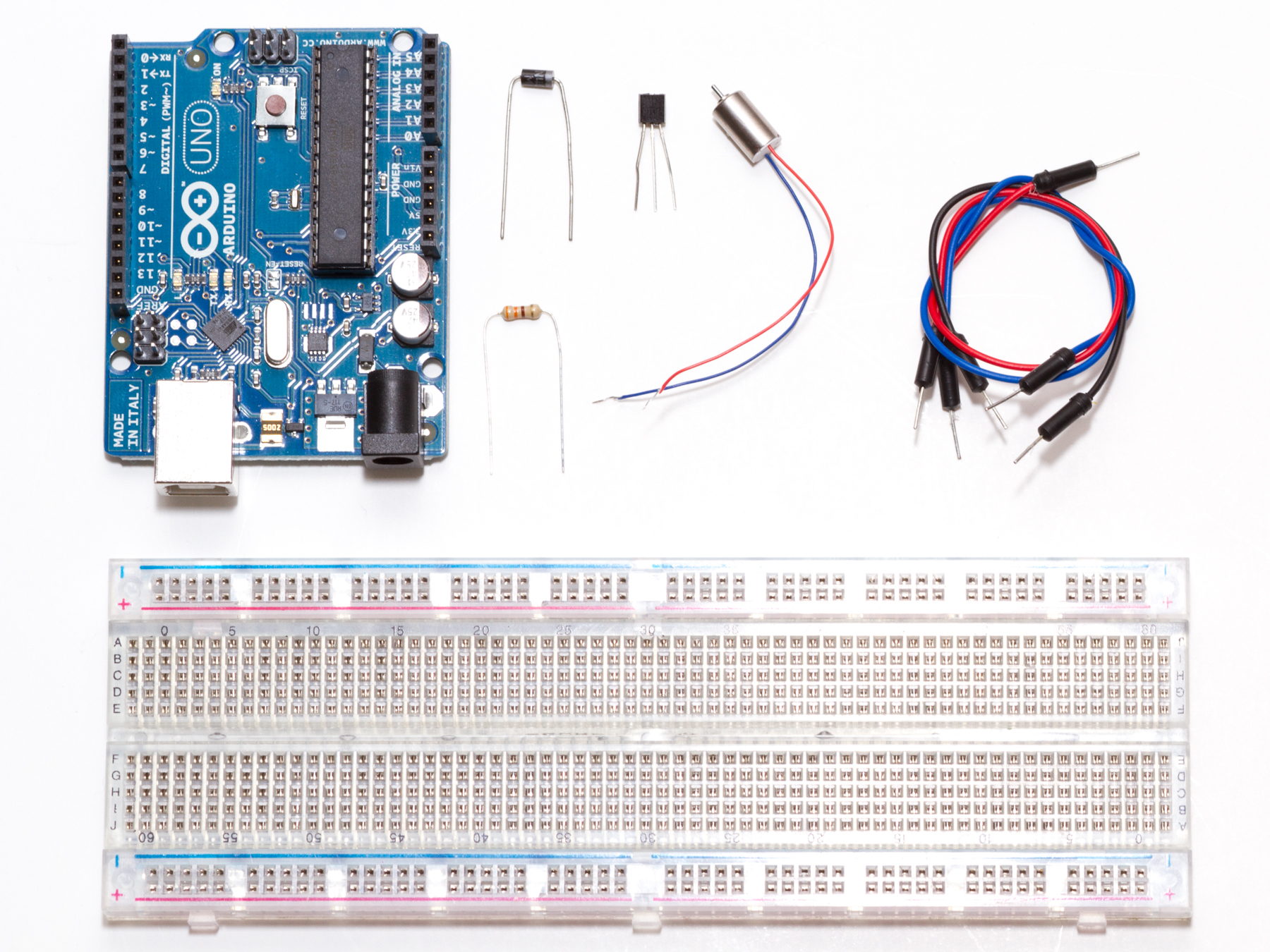 Control a 5V Motor with the Arduino