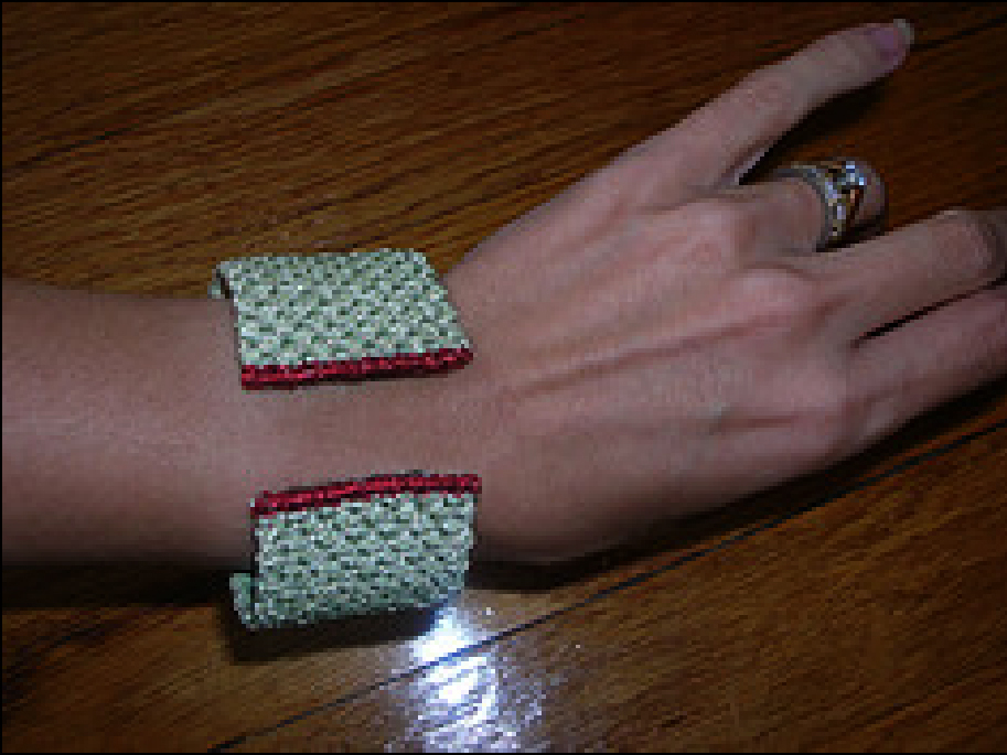 Needlepoint Wristcuffs