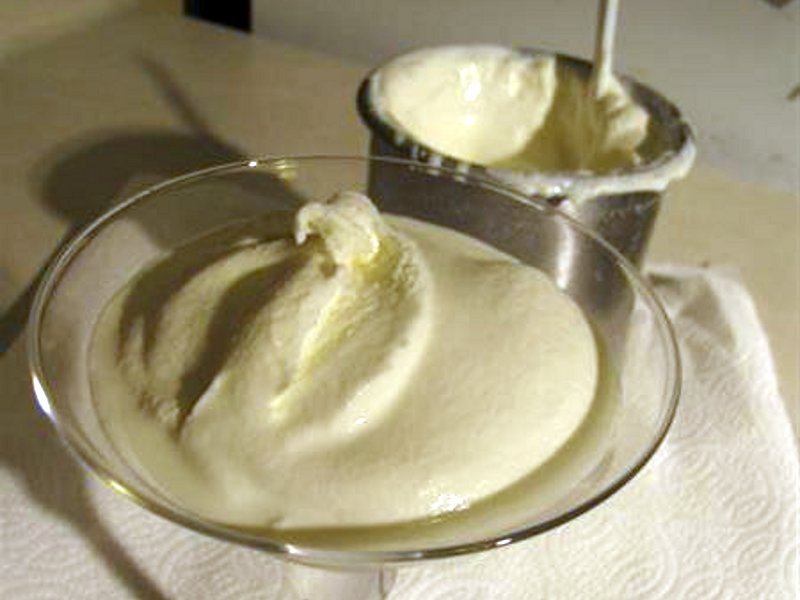 Instant Ice Cream with a Dry Ice Bath