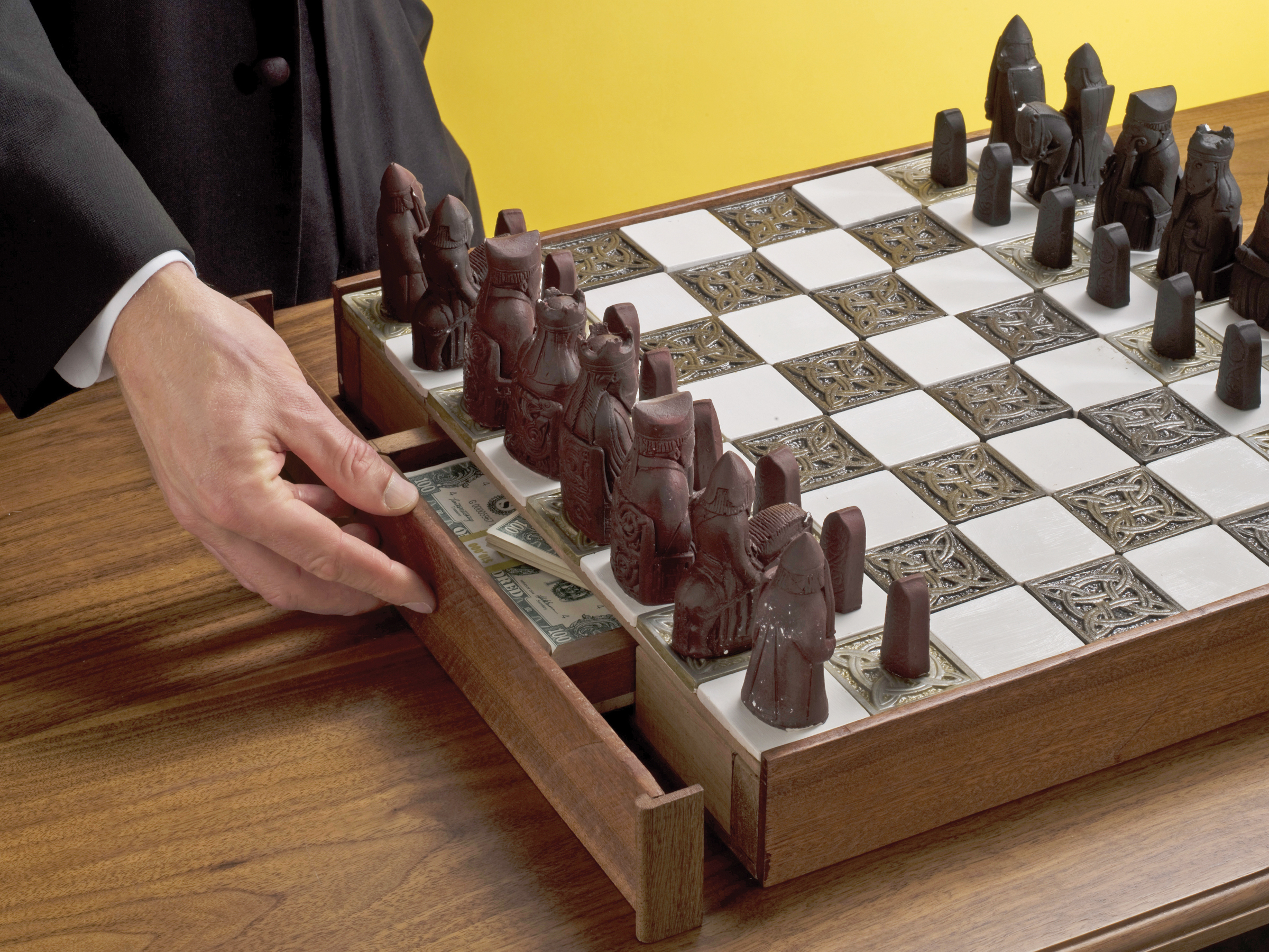 Secret Chessboard Compartment