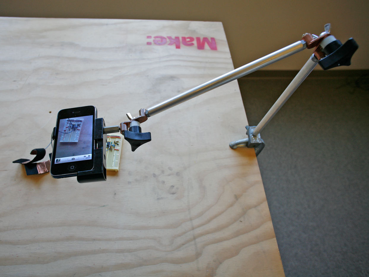 $30 Gobo Arm: Mobile Document Camera Stand