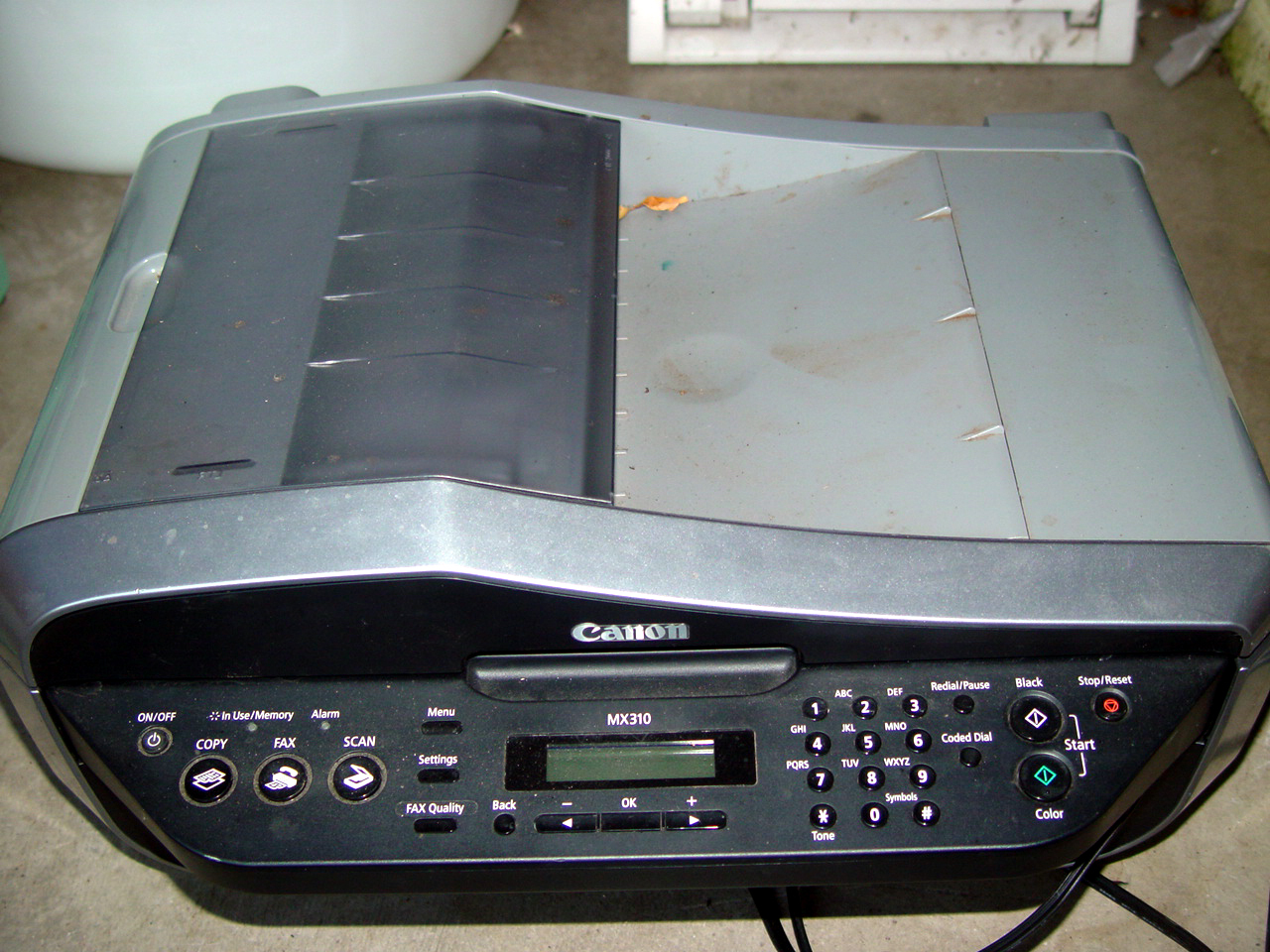 Don’t Waste eWaste: UnMaking a Canon Printer/Scanner/Fax into Parts