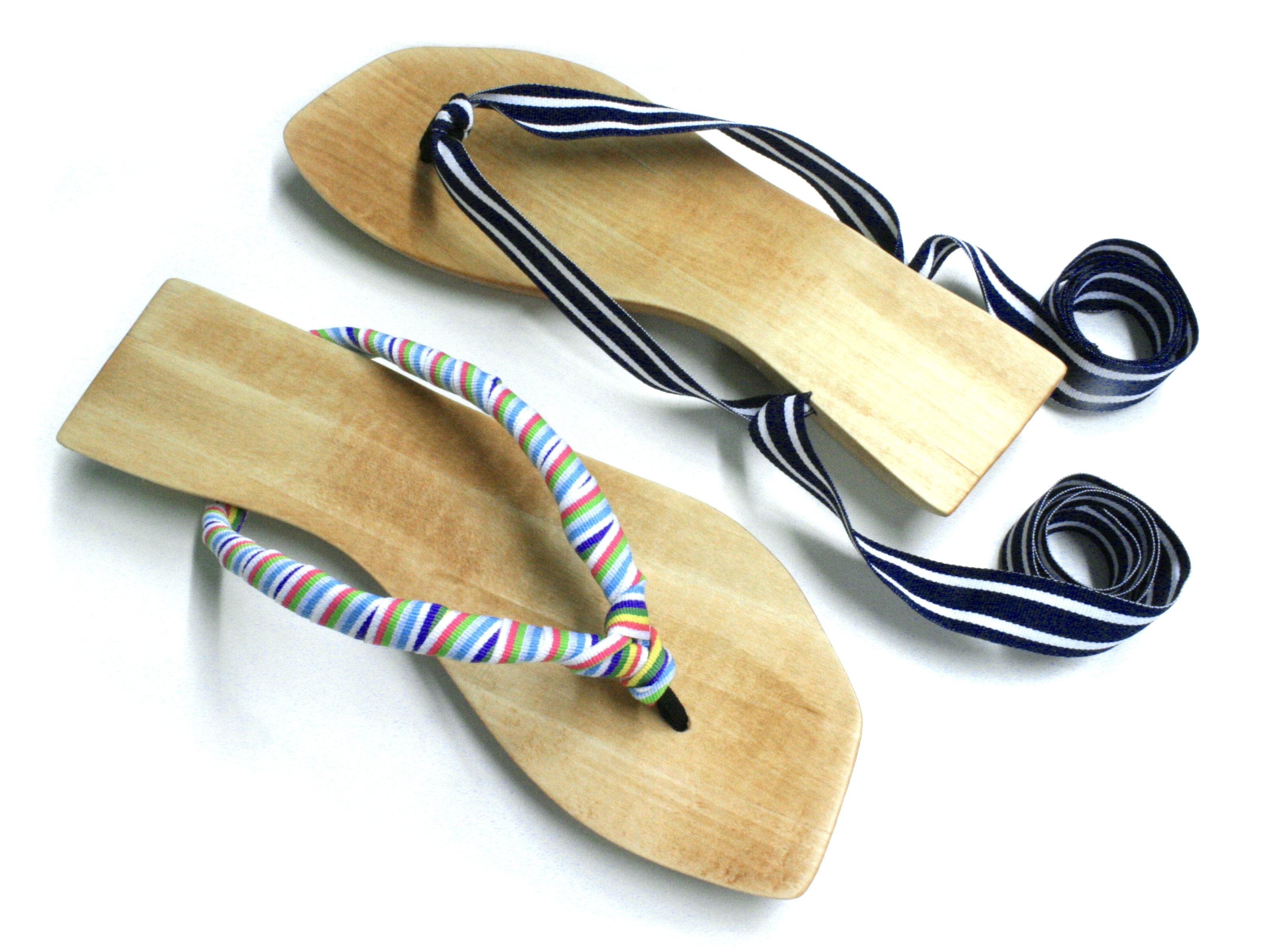 Ribbon-Tie Sandals