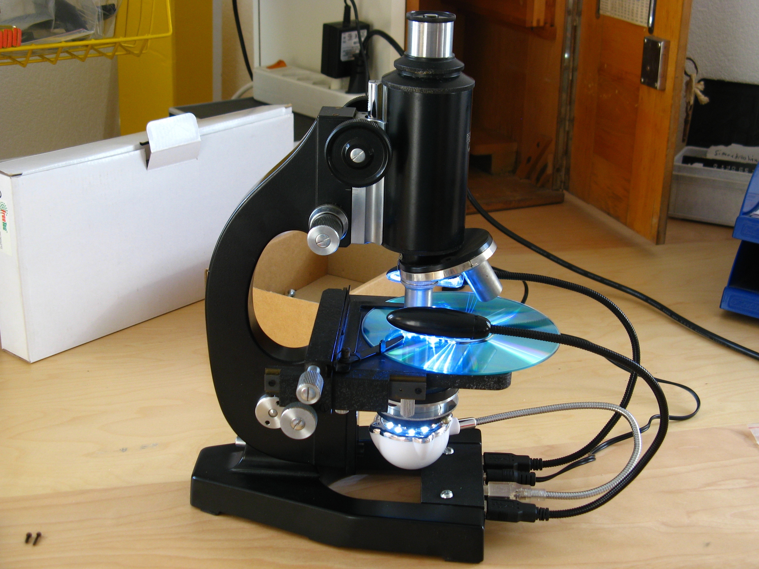 Retrofit a Microscope