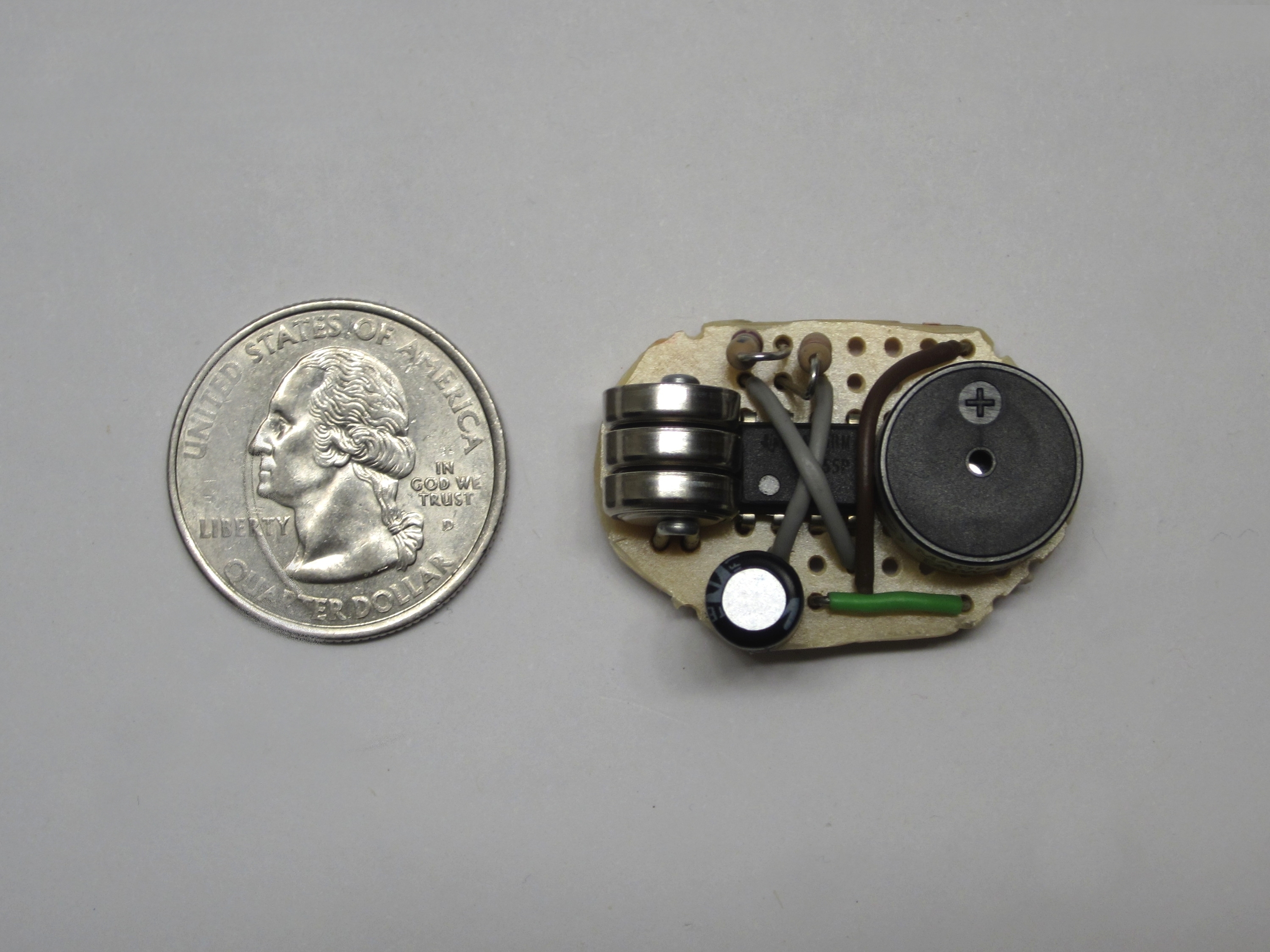 Miniature Beeping Circuit Prank