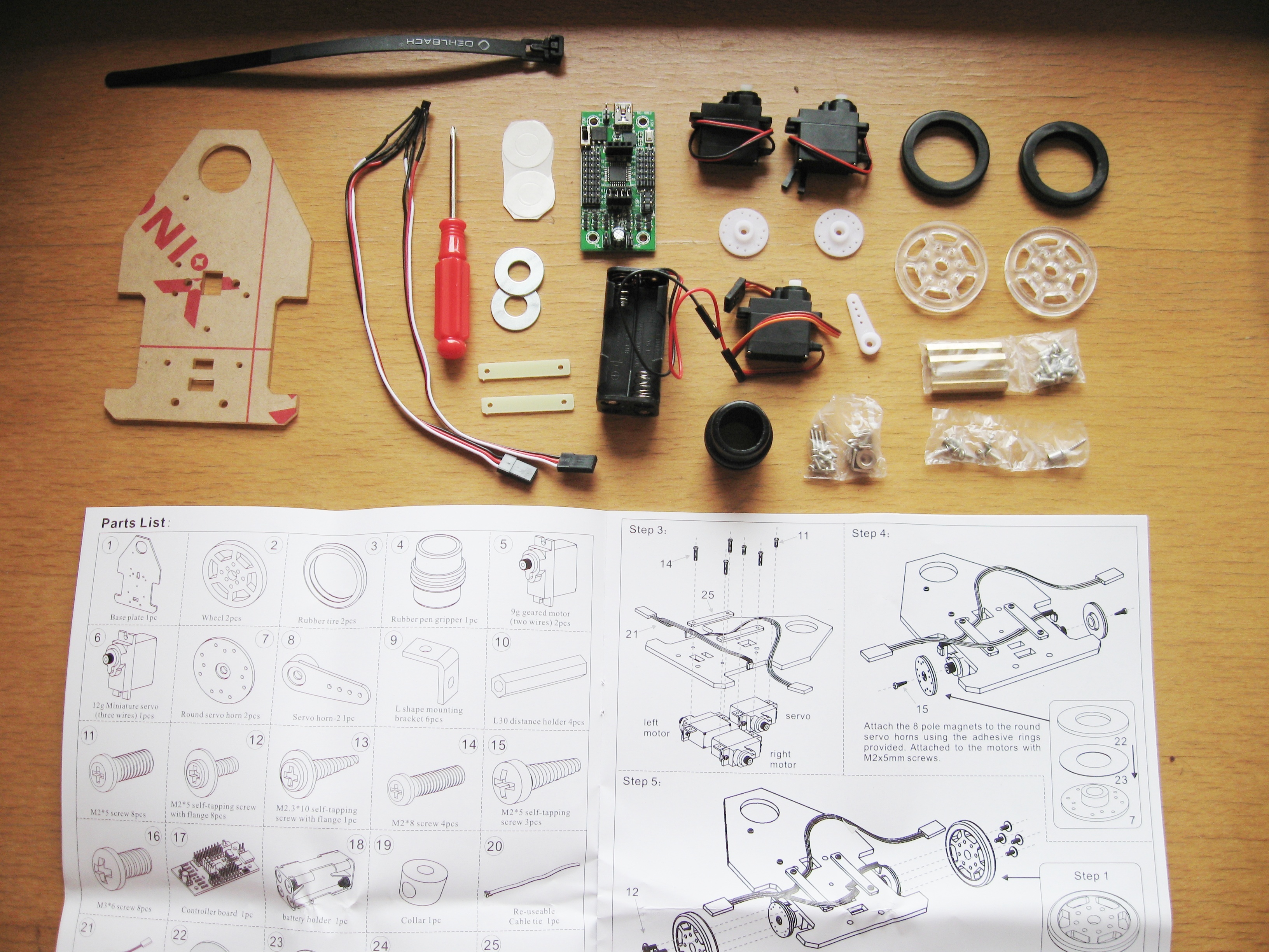 Building a Doodle Bot Kit