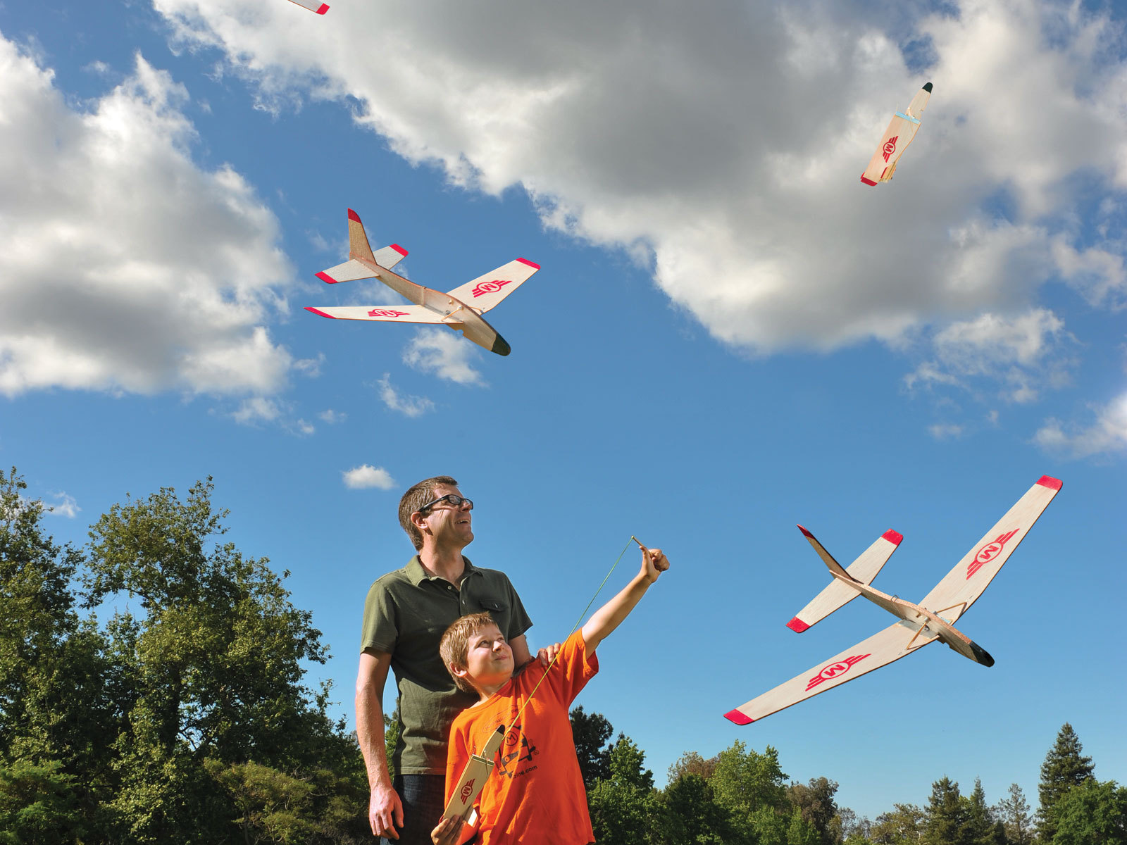 Folding-Wing Glider: Rockets Up … Glides Down!