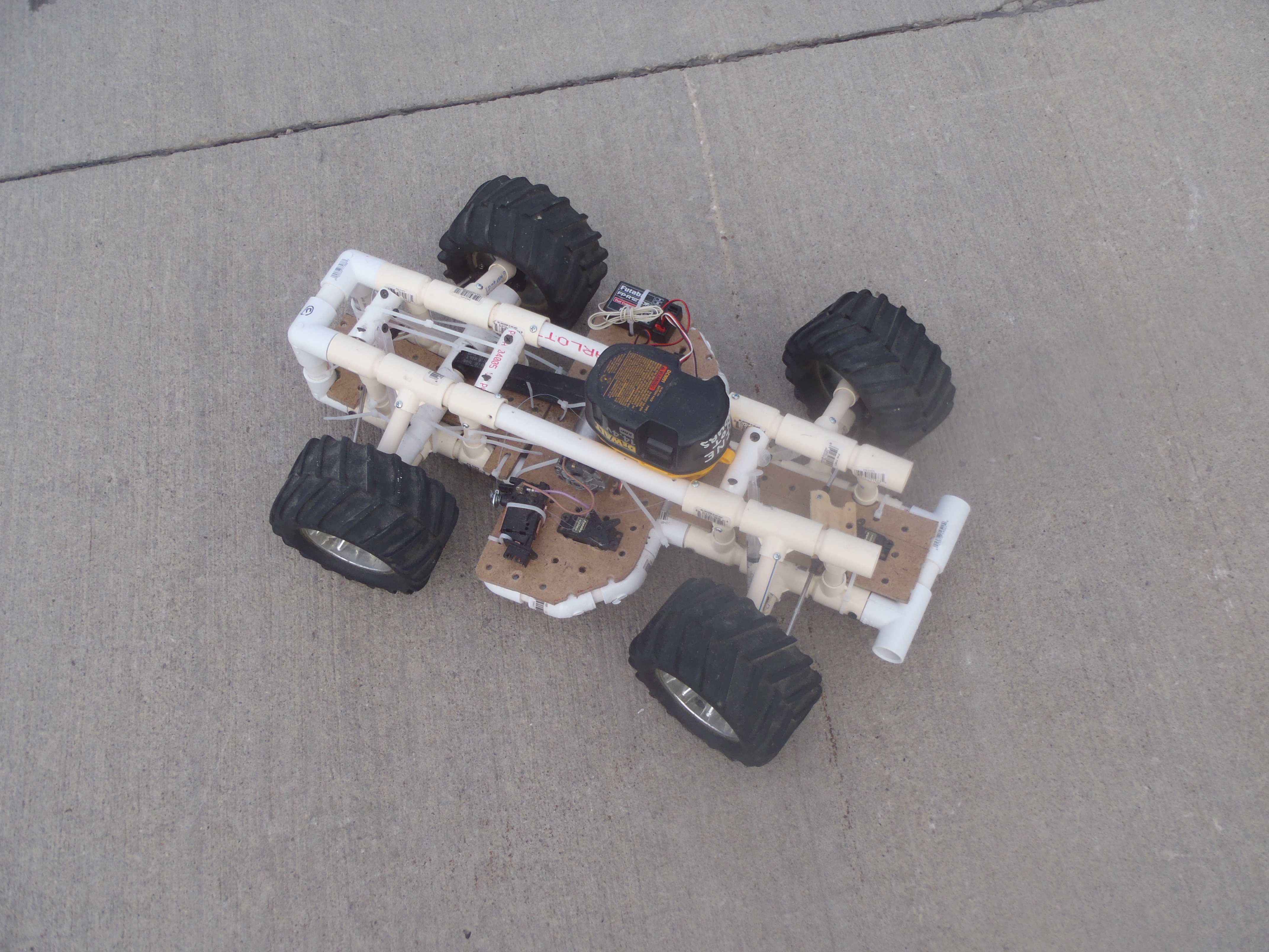 Build a RC Car from Common Materials