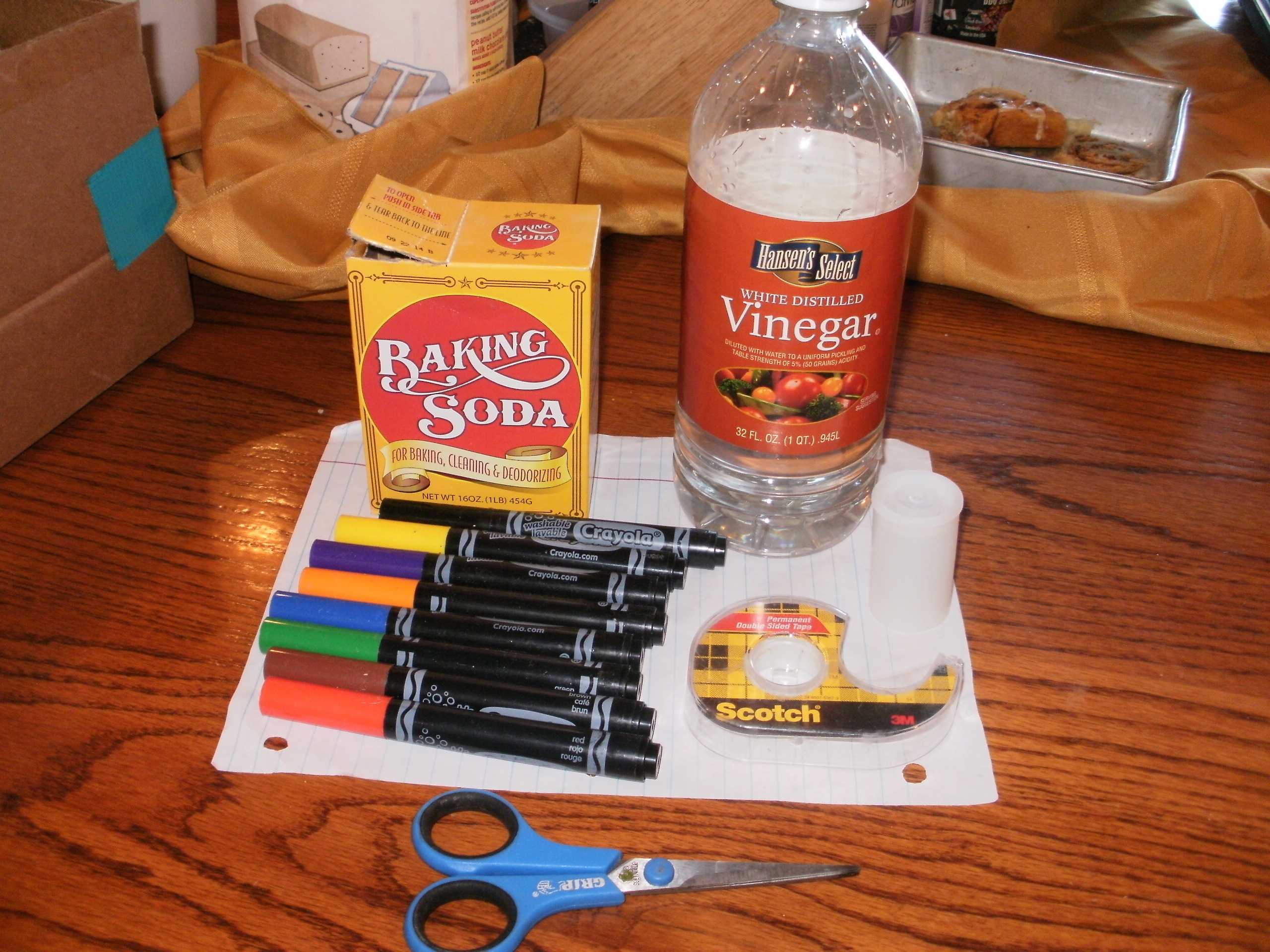 Vinegar and Baking Soda Rocket