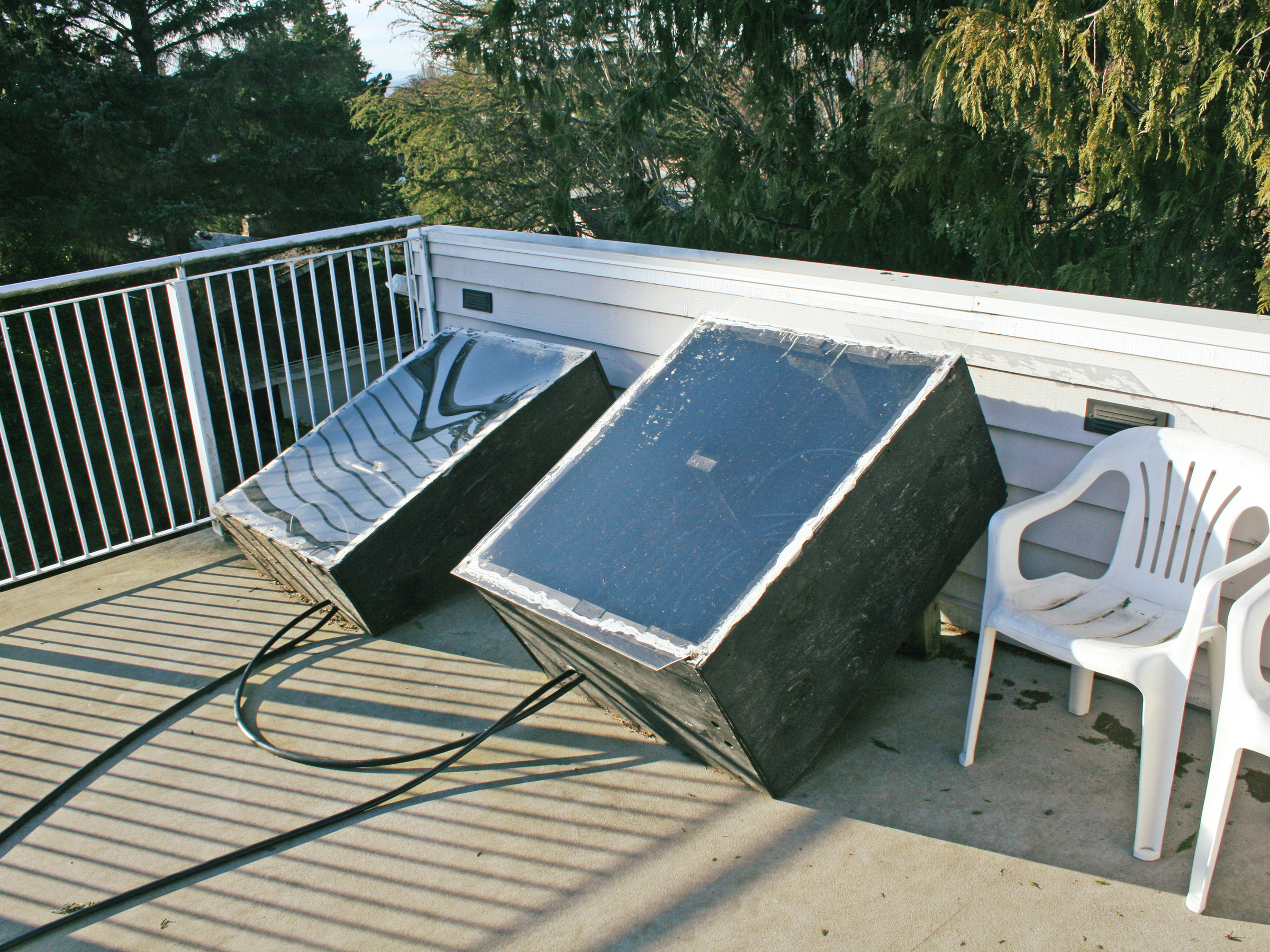 Solar Hybrid Hot Tub