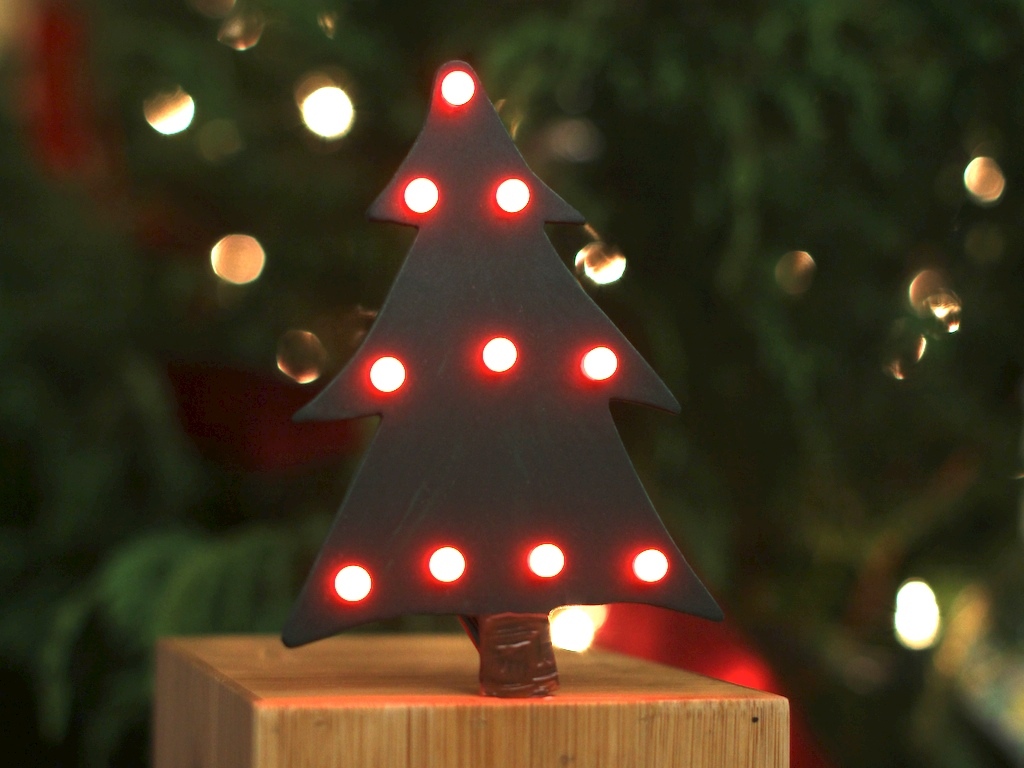 Cheerlights Desktop Christmas Tree