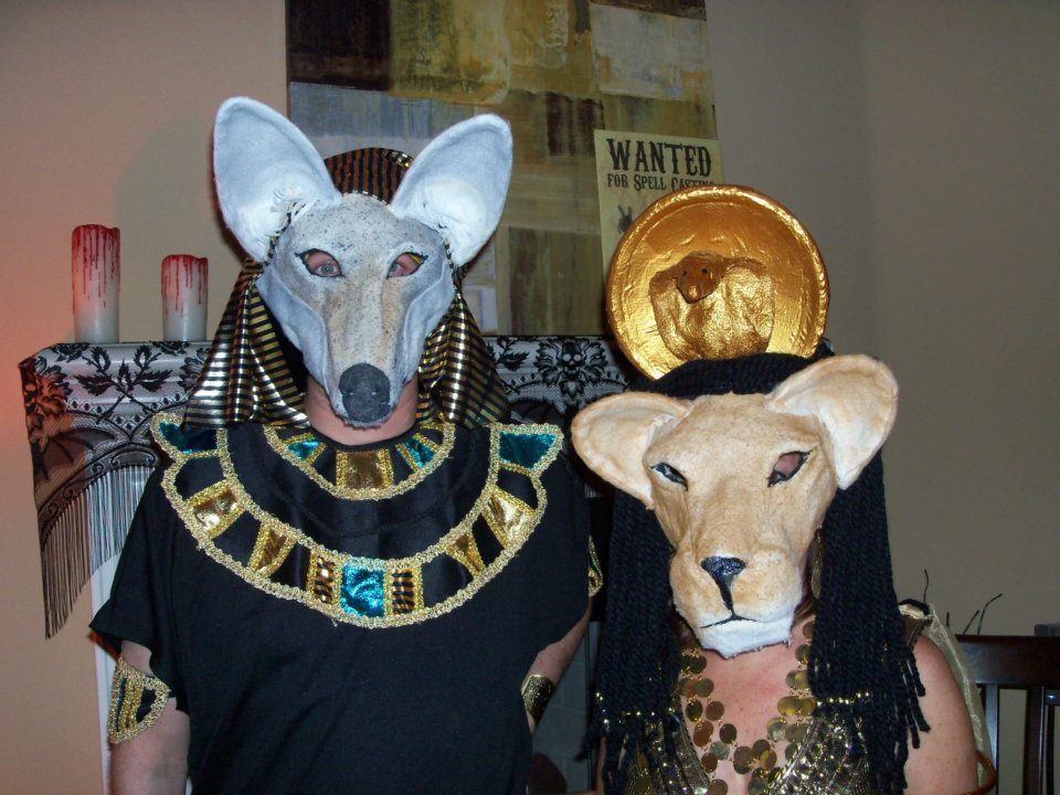 Egyptian God and Goddess Masks