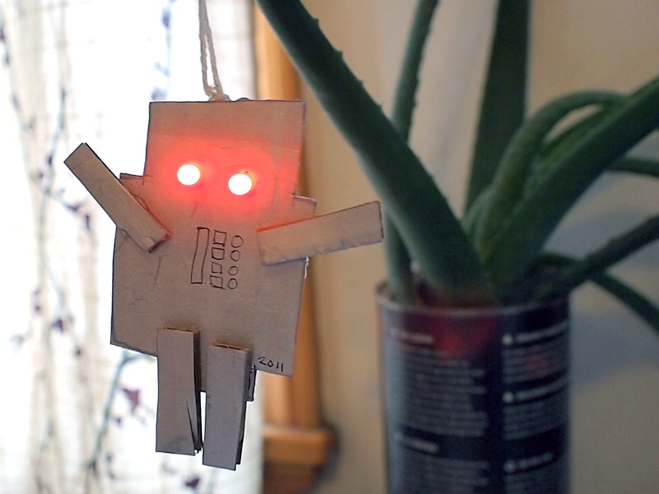 LED Robot Ornament